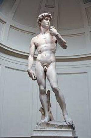 david stone's tiny dick - Michelangelo: David's Penis is Small - Marilyn Sands, Humor Times