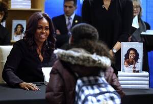 Michelle Obama Porn Captions - 3 things to know about Michelle Obama's book tour â€“ Hartford Courant