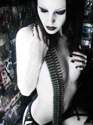 black metal girls nude - naked with bullets. Find this Pin and more on Black metal girls ...