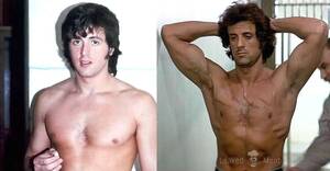 nude action heros - Sylvester Stallone Nude Pics & His Infamous Porn Star Scene