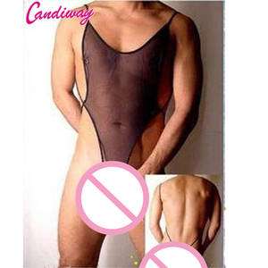 Men Lingerie - Hot Men's Bodystocking Jumpsuit Body Stocking Sexy Lingerie Costumes Erotic  Porn Tights Body suit Sexy Erotic