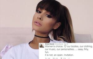 Ariana Grande Porn Captions - It's Beyond Ridiculous That Ariana Grande Had to Defend Her Account of  Being Objectified | Glamour