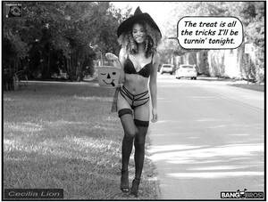 Lion Porn Captions - Halloween and More - Cecilia-Lion-Halloween-w-caption@10226-b&w-edit-01 Porn  Pic - EPORNER