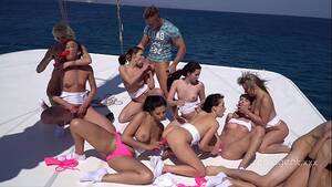 college boat orgy - Russian girls hardcore orgy on the boat - XVIDEOS.COM