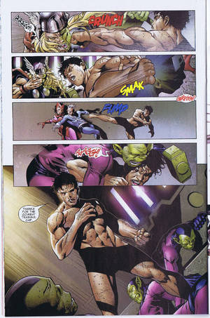 comic book fighting nude - This ...