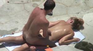 neighbors wife nude beach - Hot Nude Beach Sex Caught on Voyeur Camera