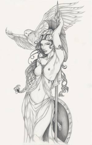 Greek Goddess Sex - Request 9: Athena by Anyae on deviantART