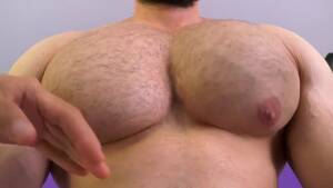 Big Chest Gay Porn - Pecs and Moobs: Huge Meaty Pecs Worship - ThisVid.com