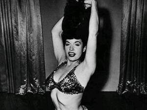 Bettie Page Blowjob - American sex symbol Bettie Page dies at 85