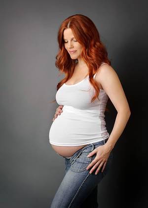 hot pregnant busty - Hot pregnant redhead Â· Photos of voyeur housewives