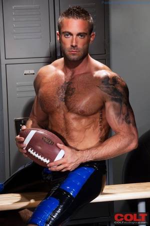 football jock - Jake Genesis In A Locker Room Jerk Off (1)