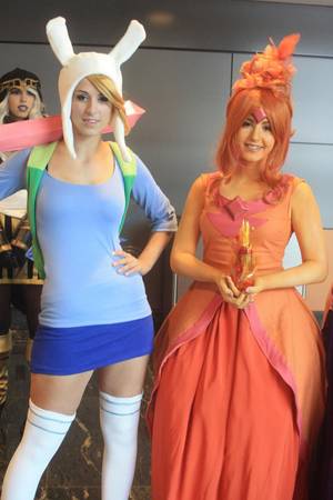 Cosplay Princess Adventure Time Porn - Adventure Time Cosplay: Fionna and Flame Princess