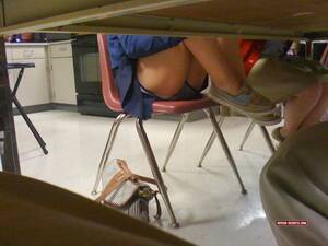 candid sitting upskirt under table - Candid Upskirt Under Table - XXGASM