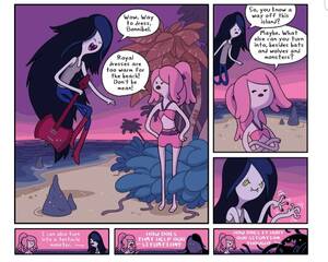 Marceline Adventure Time Tentacle Porn - Those old Adventure Time comics really had some interesting lines... : r/ adventuretime