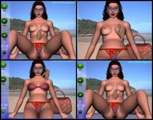 beach porn games online - Beach Girl - 3D Porn Games