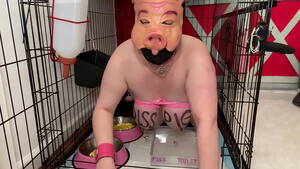 Fuck Pig Porn - Fuckpig porn justafilthycunt humiliating degradation pig pissing caged piss  drinking and eating from bowls - XVIDEOS.COM