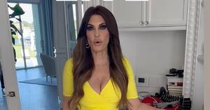 Kimberly Guilfoyle Nude Porn - Kimberly Guilfoyle Mocked For Fixing Her Dress During Podcast: Watch