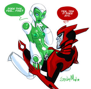 green lantern toon xxx - Rule 34 - aya (green lantern) blue eyes cyborg dc female first porn of  character green lantern green lantern: the animated series green skin male  razer (green lantern) red lantern robot robot