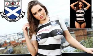 Fifa Porn - Kit launch or soft porn? Fifa official slams strip club Ayr United https:/