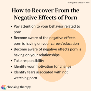Impact Of Porn - Negative Effects of Porn