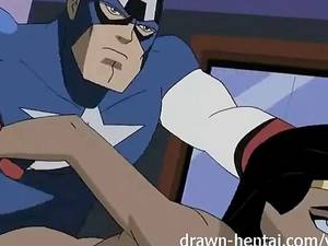 hentai logos - Superhero Hentai - Wonder Woman vs Captain America - Watch Porn Free and  download Porn HD Videos - xhihi.com