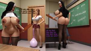 3d Shemale Nun Porn - Serge3Dx- Nun, 3D Shemale Sex - Porn Cartoon Comics