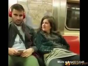 fat lady masturbating - Psycho Woman Masturbating In Subway