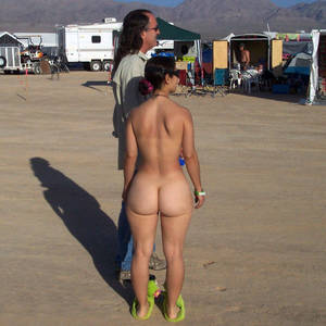 big ass nudists - Burning Man Public Nude Curves