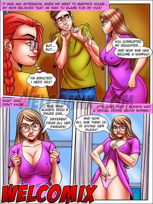 Nerd Porn Comics - Nymphomaniac Nerd â€“ A very horny nerd: Every day I masturbated several  times, with different sexual objects
