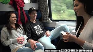 group xxx black train - Freeuse Couple Ready For Group Sex On Train - YOUX.XXX