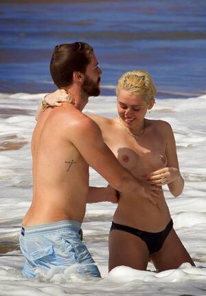 miley cyrus nude beach candid - Miley cyrus topless beach . Porn tube.