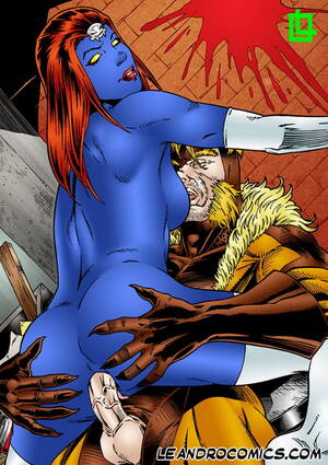 Mystique Sex - Mystique and Sabertooth â€“ crazy sex - Adult Cartoon Club