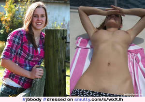 Before And After Hairy Pussy - #Dressed #undressed #DressedUndressed #before #After #naked #Nude #outdoors  #sunbathing #bikini #hairy #hairypussy #hairybush #flannel