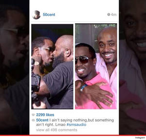50 Cent Girlfriend Porn - 50 Cent Retreats -- After Suggesting Diddy & Rick Ross Are Gay Lovers