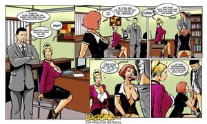 boss cartoon porn - The Boss- Lustomic - Porn Cartoon Comics