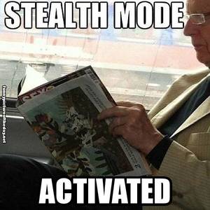 Funny Old Man Porn - Stealth Mode Activated Funny Old Man Looking At Hidden Porn Magazine