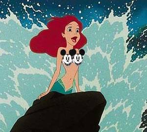 1980s cartoon porn - little mermaid porn