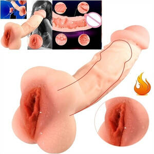 anal sex sleeve - 2 In 1 Realistic Dildo Anal Hollow Penis Enlarger Sleeve Pussy Soft Male  Masturbator for Men Women Adult Sex Toy for Couples | Wish