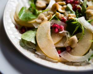 hilary duff upskirt lesbian licking - Shaved Fennel Asian Pear Salad with Pomegranate and Watercress | Cafe  Johnsonia