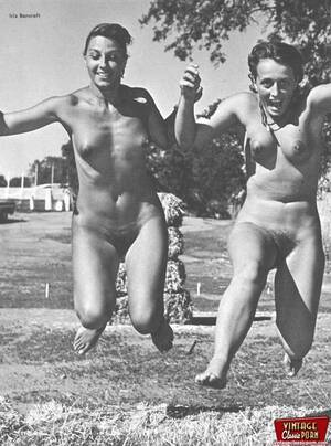 czech pre junior nudist - ... Vintage nudist going fully naked on the natural camping