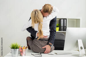 blackmail secretary sex - Boss and secretary having sex on office table Stock Photo | Adobe Stock