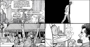 Italian Graphic Novel Porn - This thrilling graphic novel about crossword puzzles and spies is a little  too clever at times