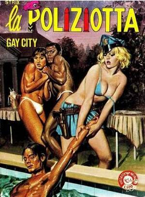 Italian Graphic Novel Porn - Covers of Italian Adult Comic Books From the 1970s and 80s