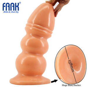 bdsm anal toy - 33cm Thick Huge Anal Dildo Large Cyberskin Butt Expansion Soft Giant Ass  Plug Dildo Crazy Unisex