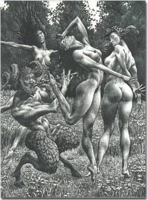 Female Satyr Sex - pansgrotto: Litha, Midsummer, and Solstice blessings! (And a Merry Yule to  all in the Southern Hemisphere!) Art by - Julian Jordanov