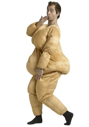 fat couple funny - Adult Fat Suit Costume