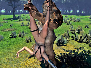 Forest Animated Gif 3d Monster Porn - Ravenous 3d hentai elf monstrosities are entertaining themselves in forest