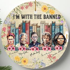 Michelle Obama Porn Captions - Amazon.com: Feminist Ceramic Ornament 2023 Ruth Bader Ginsburg, RBG, Michelle  Obama Bookworm, Book Lover Christmas Tree Gifts, I'm with The Banned,  Powerful Women, Women Speak, Womens Rights, Reading Book : Home &