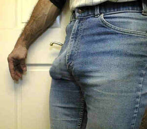 black cock bulge - Big Black Cock Bulge In Jeans