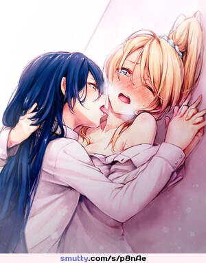 cute anime girls lesbian licking - Hentai lesbians #anime #hentai #porn #ecchi #yuri #lesbian #licking  #blushing | smutty.com